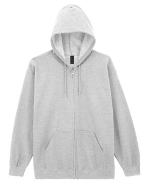 adult full zip hooded sweatshirt